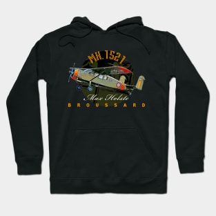 Max Holste MH.1521 Broussard Aircraft Hoodie